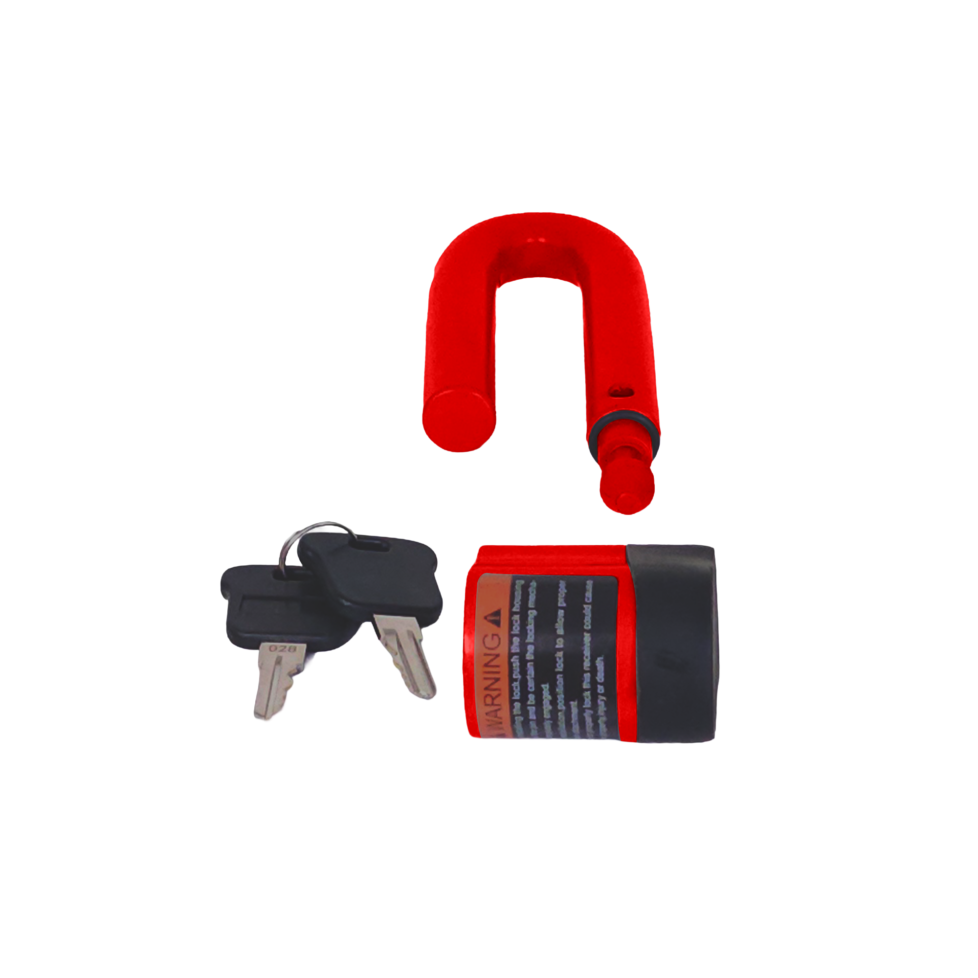 U-Pin Lock - Red