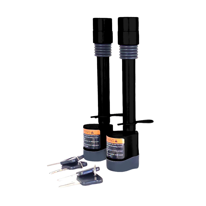 Straight Pin Locks — 2 Packs