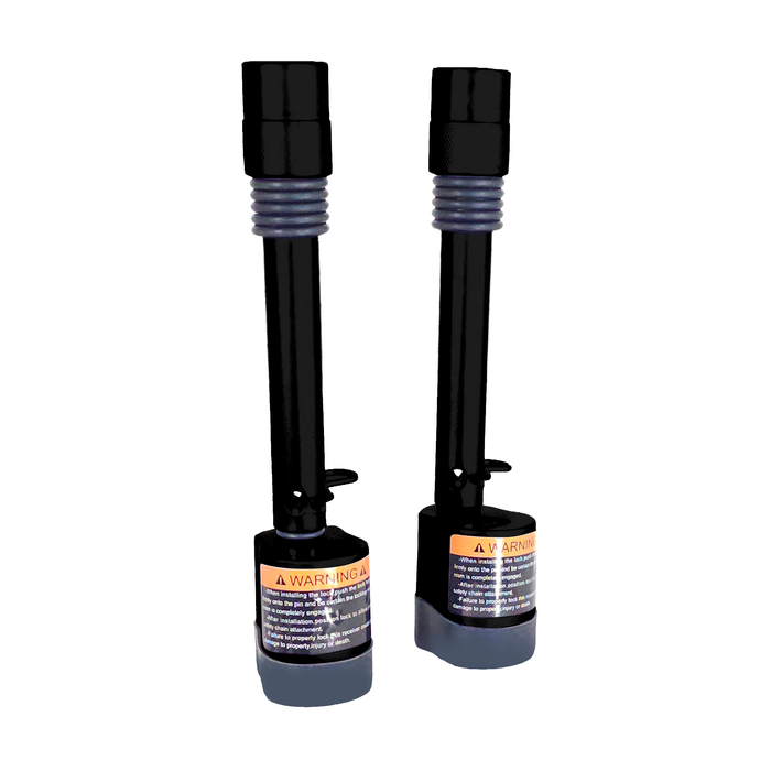 Straight Pin Locks — 2 Packs