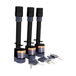 Straight Pin Locks — 3 Packs