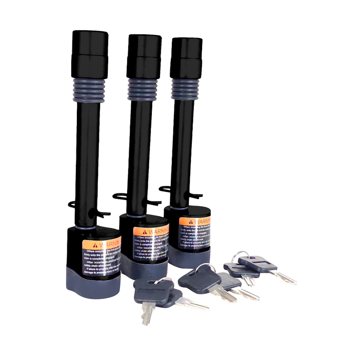 Straight Pin Locks — 3 Packs