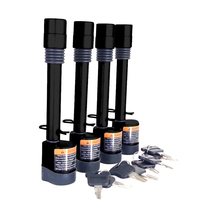 Straight Pin Locks — 4 Packs