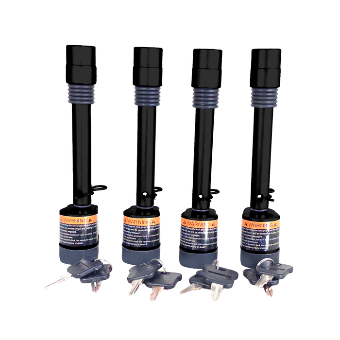 Straight Pin Locks — 4 Packs
