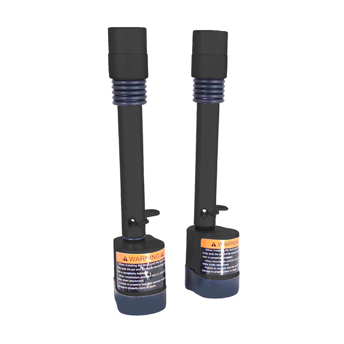 Straight Pin Locks — 2 Packs