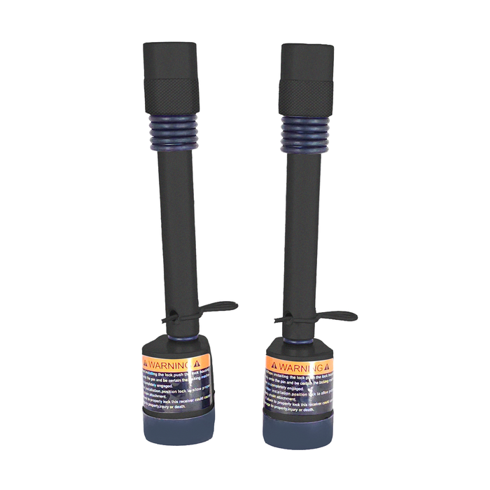Straight Pin Locks — 2 Packs