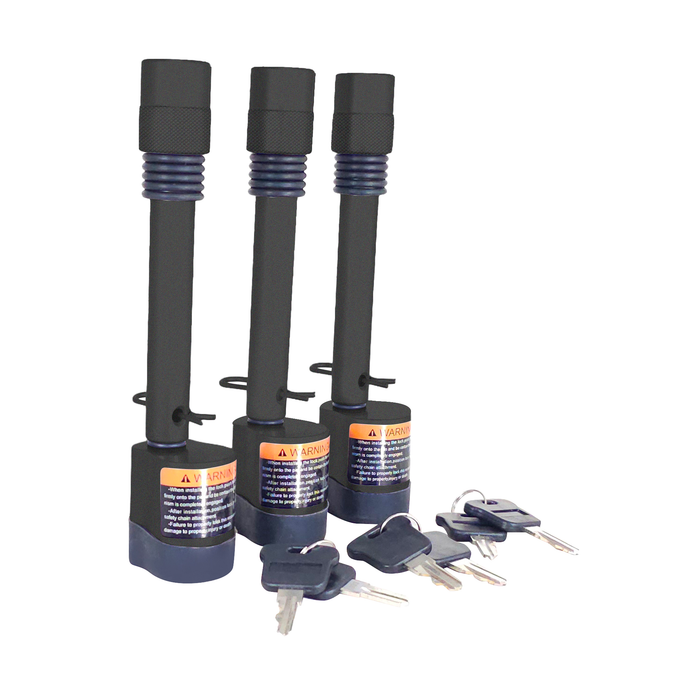 Straight Pin Locks — 3 Packs