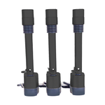 Straight Pin Locks — 3 Packs