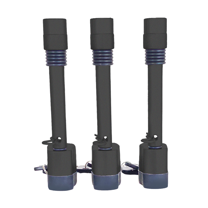 Straight Pin Locks — 3 Packs