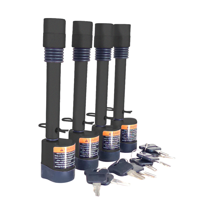Straight Pin Locks — 4 Packs