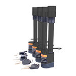 Straight Pin Locks — 4 Packs