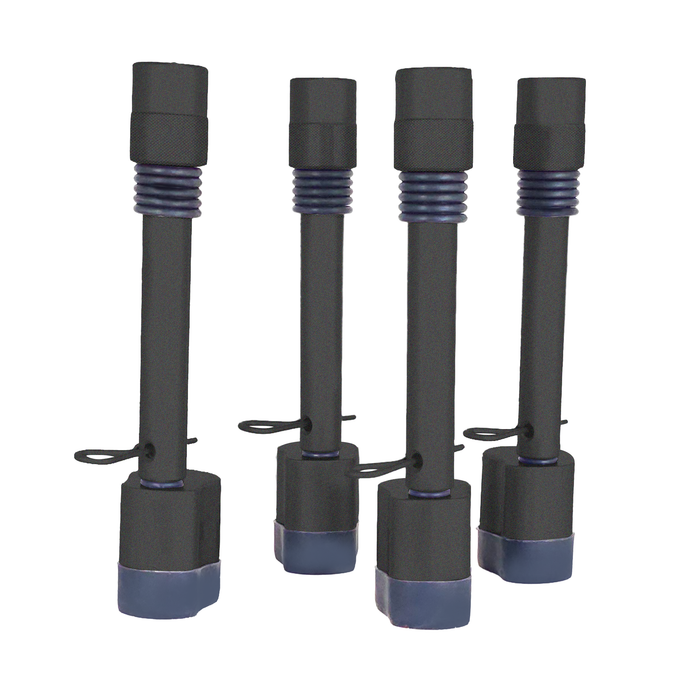 Straight Pin Locks — 4 Packs
