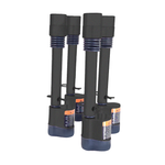 Straight Pin Locks — 4 Packs