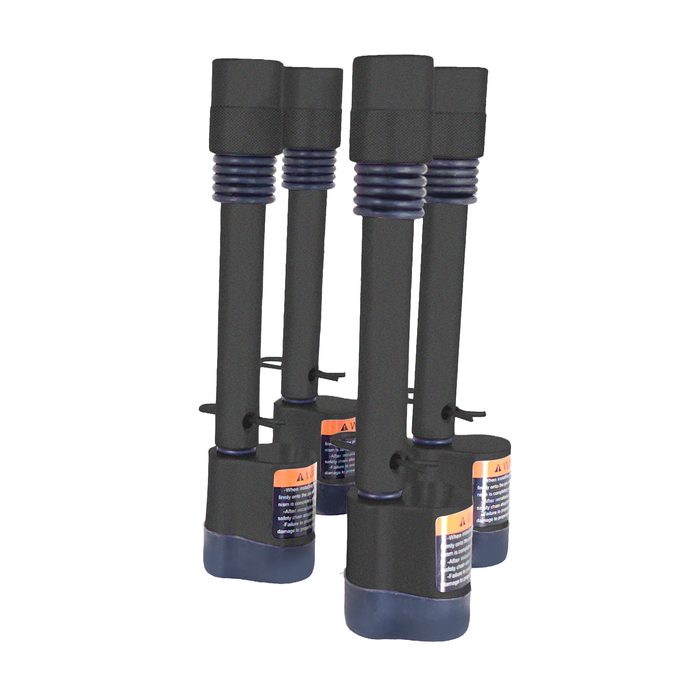 Straight Pin Locks — 4 Packs