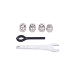 Straight Pins with Clips