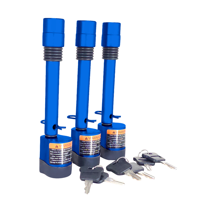 Straight Pin Locks — 3 Packs