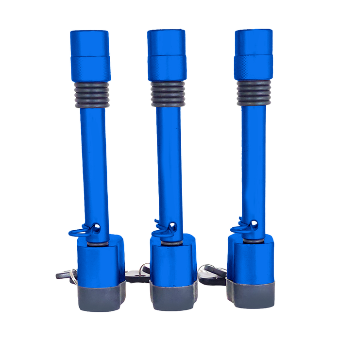 Straight Pin Locks — 3 Packs