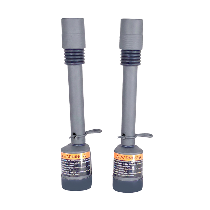 Straight Pin Locks — 2 Packs