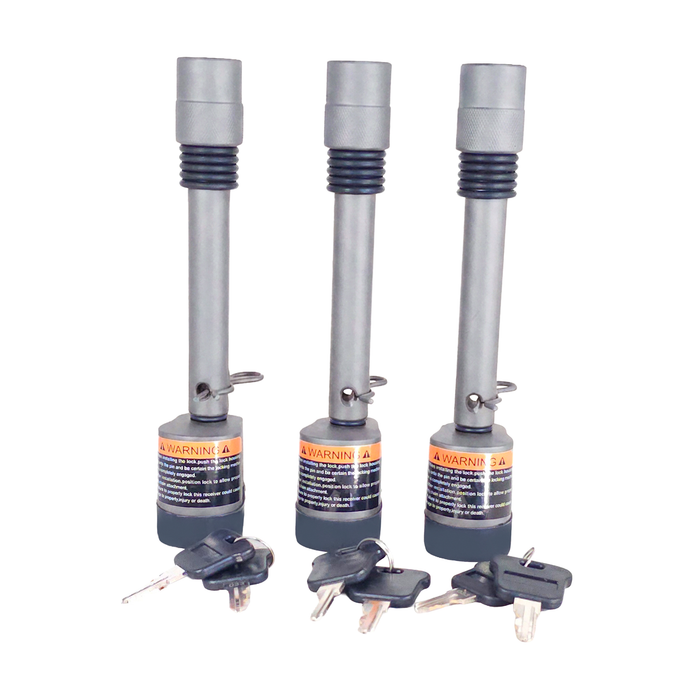 Straight Pin Locks — 3 Packs