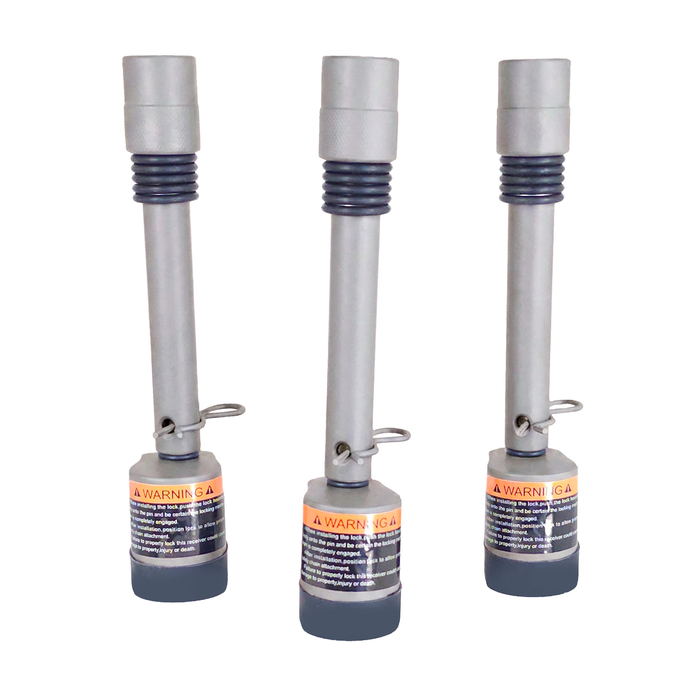 Straight Pin Locks — 3 Packs