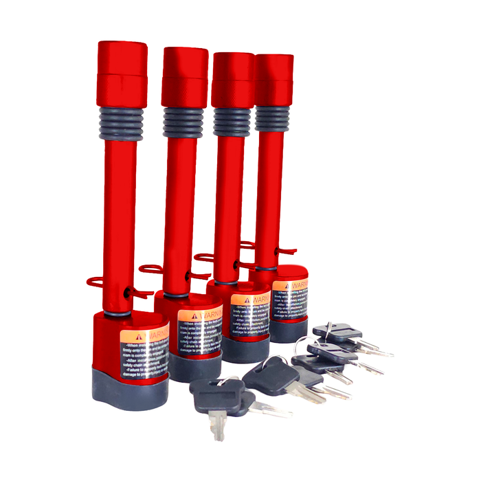 Straight Pin Locks — 4 Packs