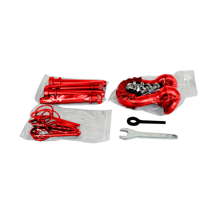 Straight Pins with Clips