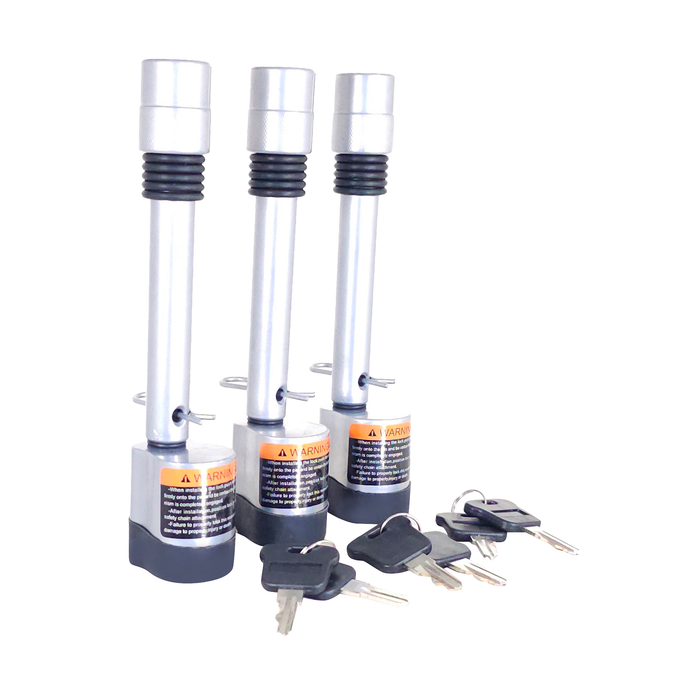 Straight Pin Locks — 3 Packs
