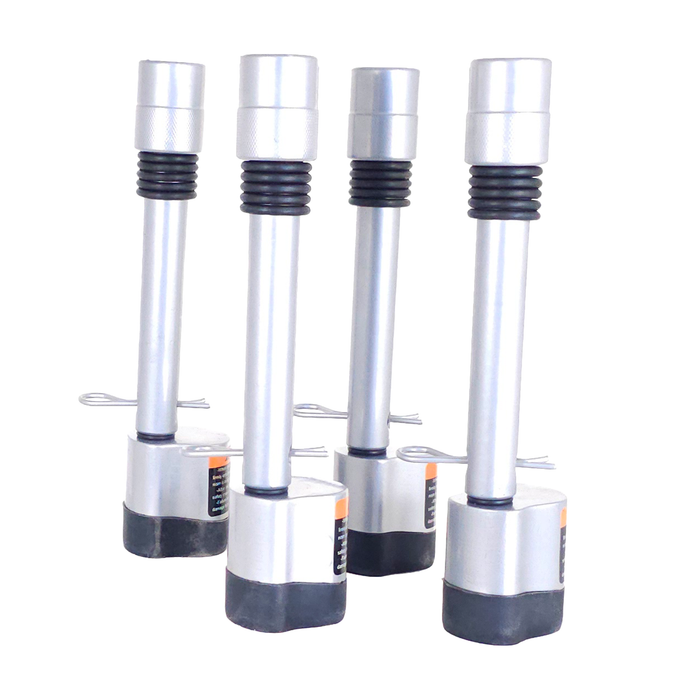Straight Pin Locks — 4 Packs