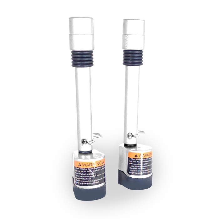 Straight Pin Locks — 2 Packs