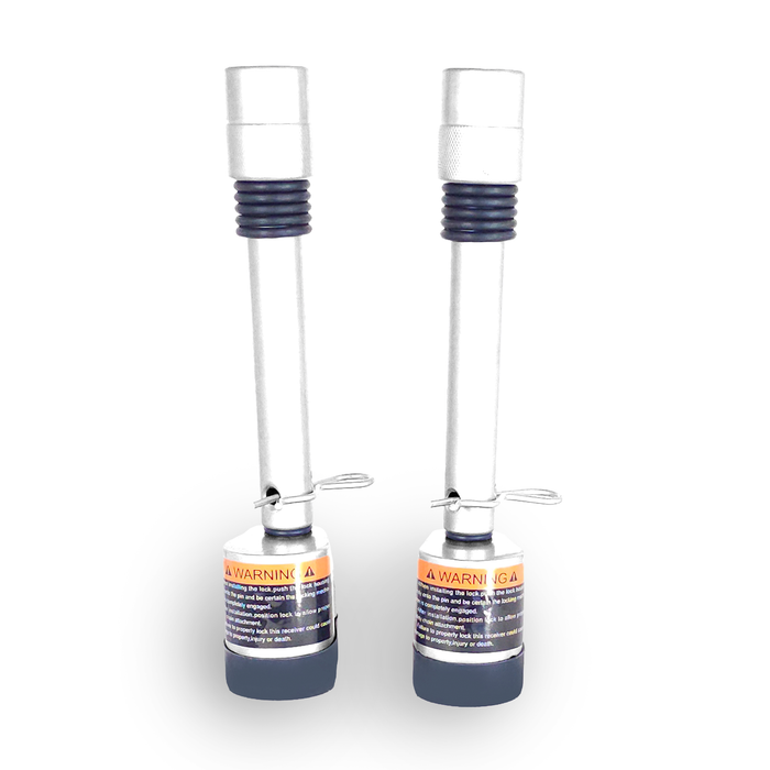 Straight Pin Locks — 2 Packs