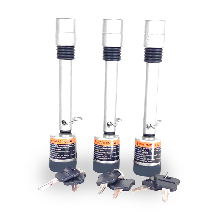 Straight Pin Locks — 3 Packs