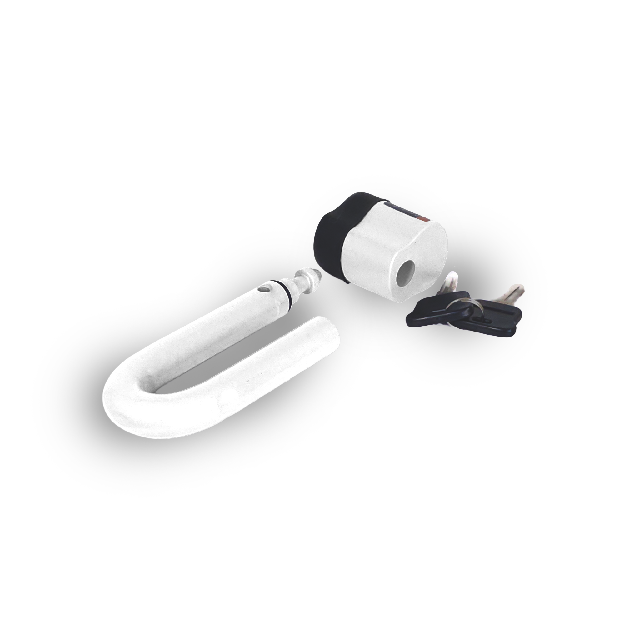 U-Pin Lock - White