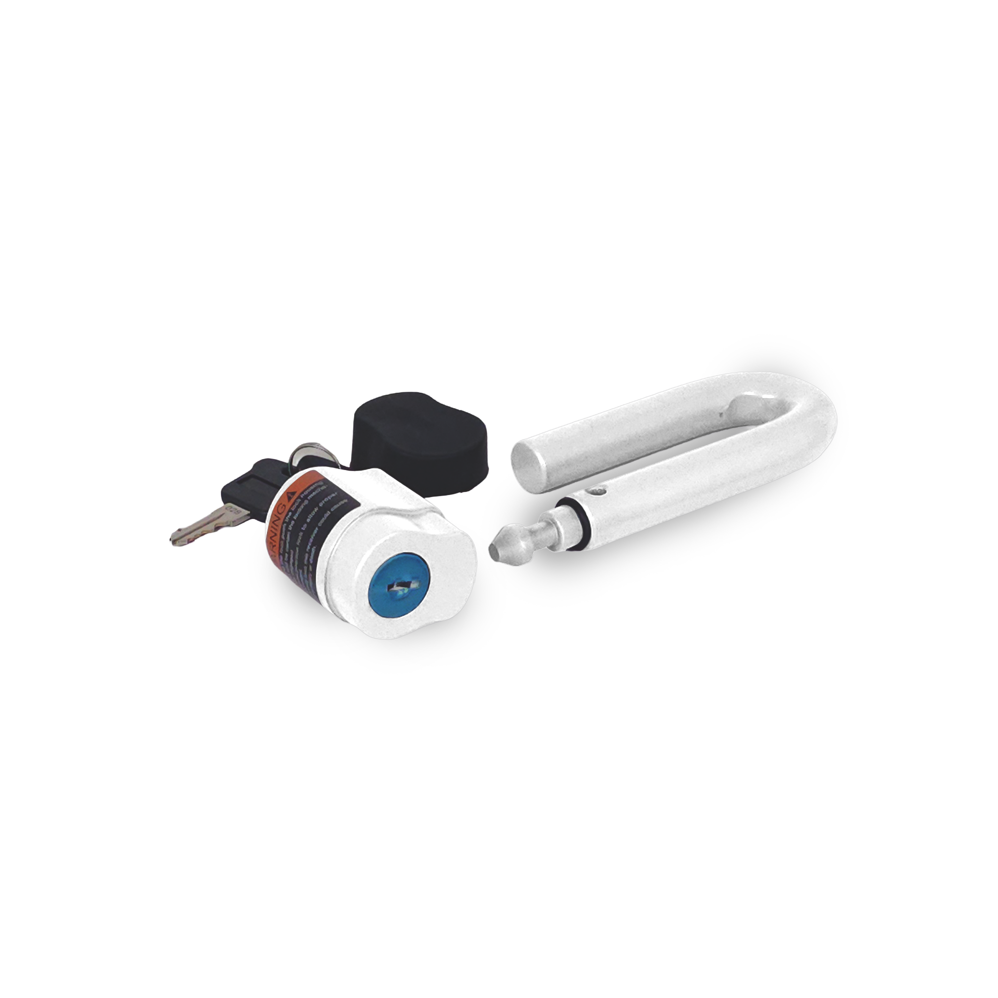 U-Pin Lock - White