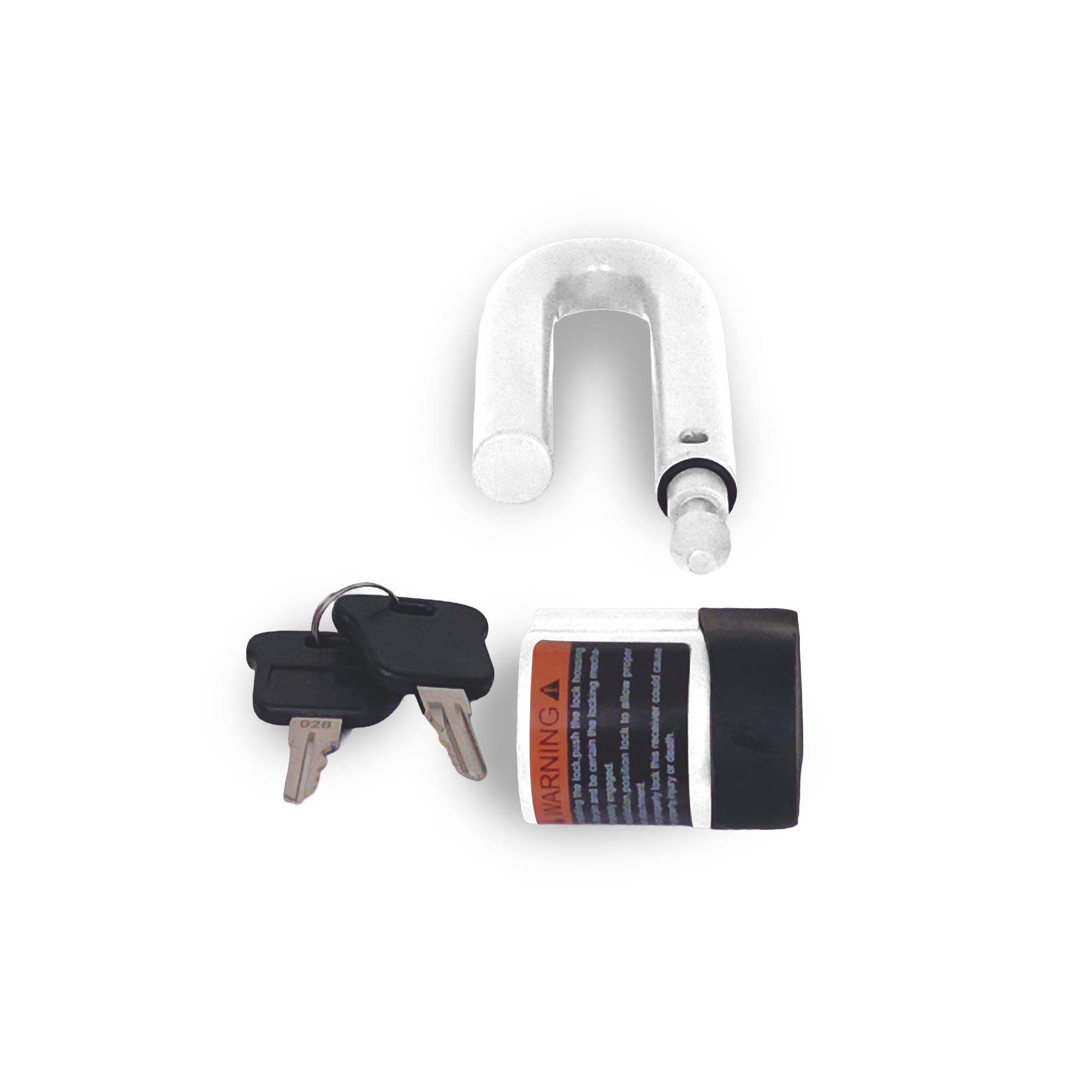U-Pin Lock - White