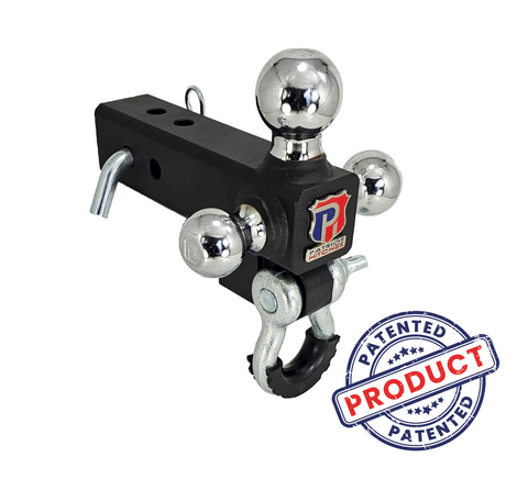 The Captain - Tri Ball Hitch with Pintle Hook